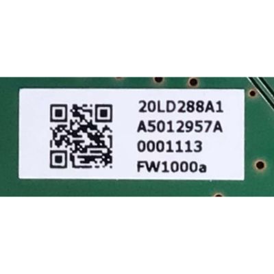 LED DRIVER PARA TV SONY / NUMERO DE PARTE A-5012-957-A / 1-006-900-11 / A5012957A / 20LD288A1 / 0001113 / FW1000A / PANEL HDAS085DTU02 / MODELO XBR-85Z8H - Imagen 2